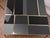 Contemporary Square Coffee Table with Gray and Black Murano Glass from Justfurnituress SRL For Sale - Image 3 of 5