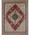 Handwoven Red/Beige Serapi Style Rug 8'7" X 11'1" For Sale
