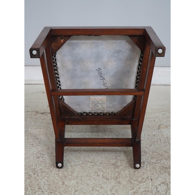Set of 8 Henredon Chippendale Mahogany Dining Room Chairs For Sale - Image 18 of 18