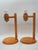 Mid-Century Modern Vintage Pine Table Lamps from Ikea, Sweden, 1988, Set of 2 For Sale - Image 3 of 13