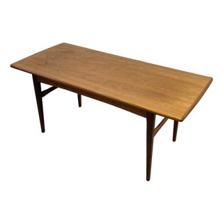 Mid Century Modern Danish Convertible Coffee Table - Desk - Dining Table – Vintage Space Saving Furniture, C. 1960's For Sale
