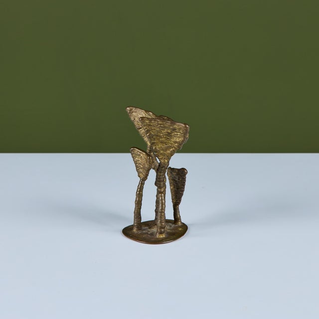 Metal Klaus Ihlenfeld Abstract Brass Sculpture For Sale - Image 7 of 14