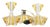 Art Deco Crystal Boudoir Perfume Bottles by Ernst Buder, 1950s, Set of 3 For Sale