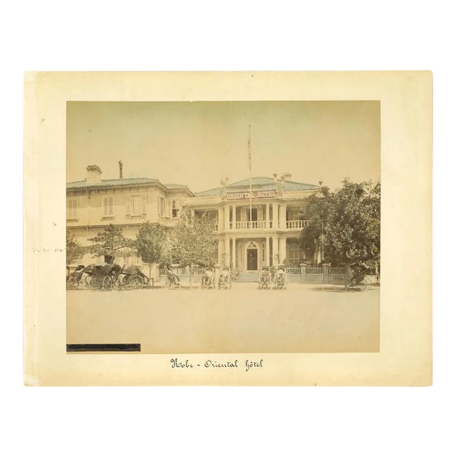 Unknown, Ancient Views of Kobe, Vintage Album Print, 1890s For Sale