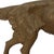 Art Deco Gold-Colored Zamak Dog on Marble Base For Sale - Image 11 of 14