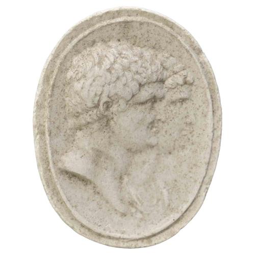 Ancient Neoclassical Cameo Intaglio, 19th Century For Sale - Image 5 of 5