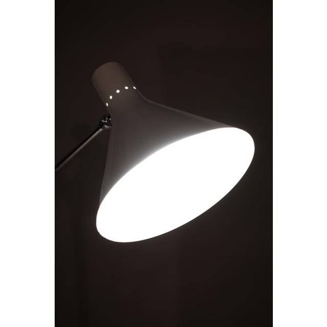 1950s Italian Single Arm Floor Lamp by Angelo Lelii for Arredoluce For Sale - Image 11 of 12