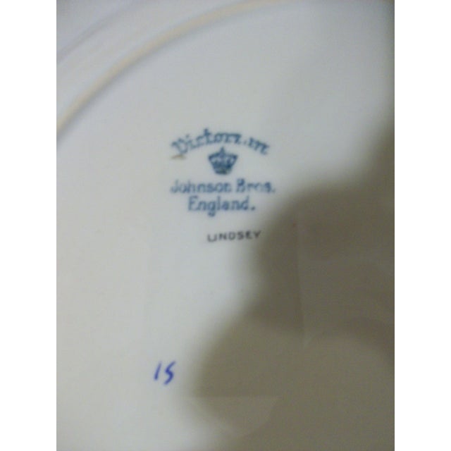 1900s Antique Johnson Bros. China Victorian Lindsey Dinnerware Set 23 Pieces Chairish