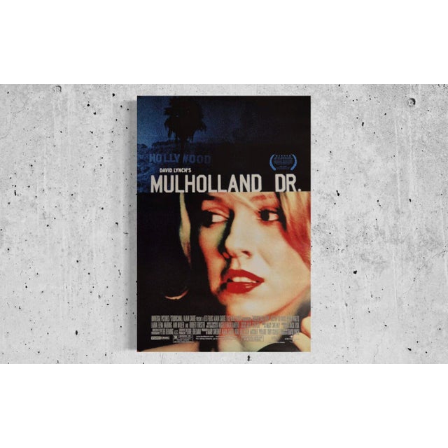 Mulholland Drive 2001 Original Movie Poster featuring Naomi Watts Original Vintage Theatrical Unfolded Single-Sided One-...