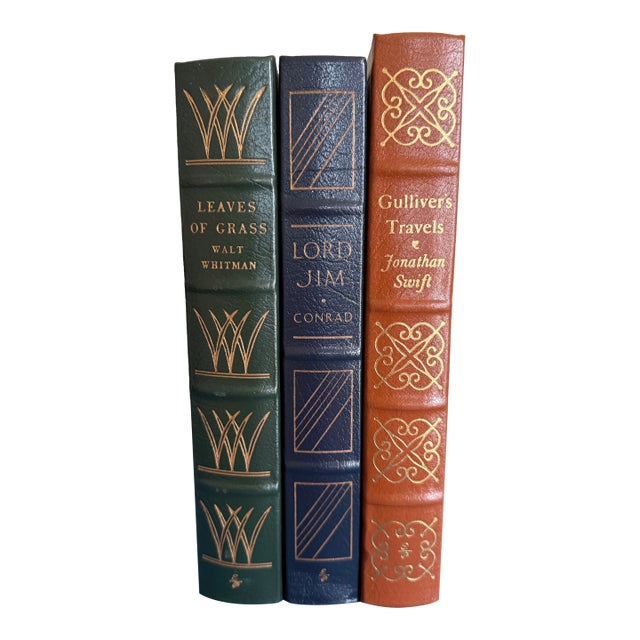 1970s Collection of Easton Press Collectors Edition Books- Set of 3 For Sale
