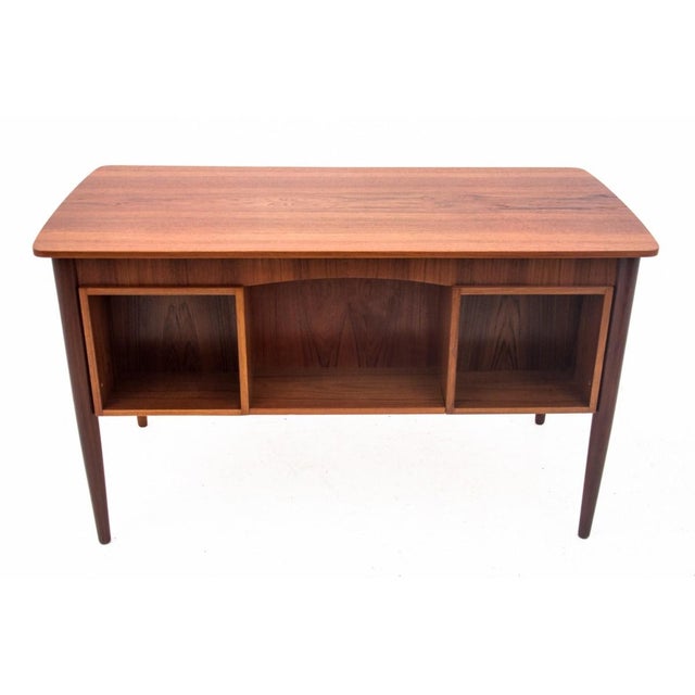 Vintage Danish Teak Desk, 1960s For Sale - Image 12 of 14