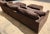 2010s Chocolate Colored Sectional Sofa With Storage Ottoman Attributed to Crate and Barrel For Sale - Image 5 of 7