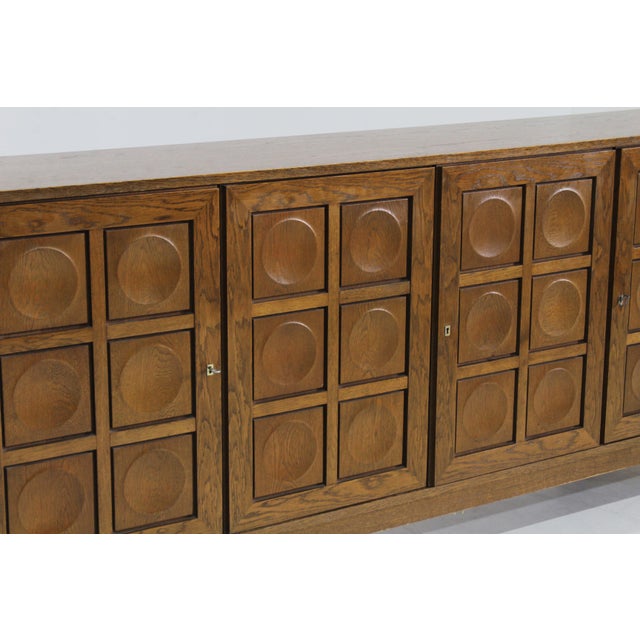 Brutalist Vintage Brutalist Sideboard from Gerhard Bartels, 1970s For Sale - Image 3 of 12