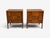 Mid-Century Modern Edmond J. Spence, Sculptural Nightstands, Walnut, Sweden, 1950s For Sale - Image 3 of 14