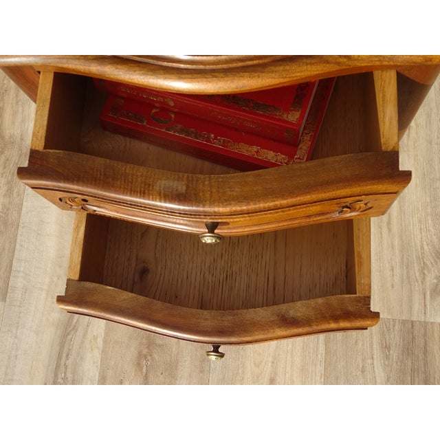 Louis Xv Bedside Table in Walnut, 1960s For Sale - Image 15 of 18