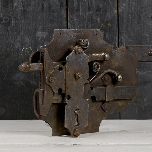 18th Century Wrought Iron Latch For Sale - Image 4 of 9