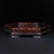 Late 20th Century Late 20th Century Hexagonal Wood Tray With Mother-of-Pearl Bird and Floral Inlay For Sale - Image 5 of 10
