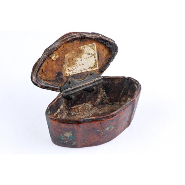 Mid 19th Century Mid 19th Century Antique English Burl Covered Box For Sale - Image 5 of 7