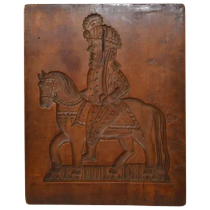 19th Century Wooden Gingerbread Mold