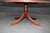 Wood Henkel Harris Oval Mahogany Coffee Table With Banded Inlaid Top For Sale - Image 7 of 17