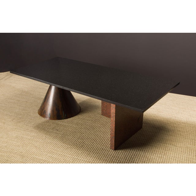 Rare 'Kono' Dining Table / Desk by Lella & Massimo Vignelli for Casigliani, 1984 For Sale - Image 9 of 12