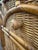 Brown 1970s Henry Link Faux Bamboo and Woven Rattan Sunburst 2 Drawer Nightstand For Sale - Image 8 of 9