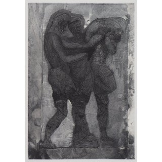 Auguste Rodin, Guerriers, Etching For Sale