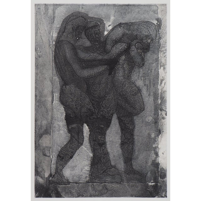 Auguste Rodin, Guerriers, Etching For Sale