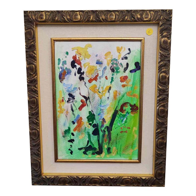 Ernesto Treccani, Oil on Canvas For Sale