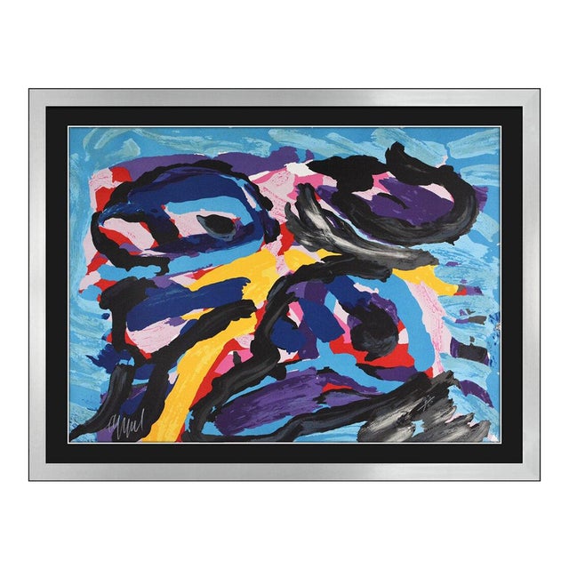 Mid 20th Century Three Faces Like Clouds, Karel For Sale