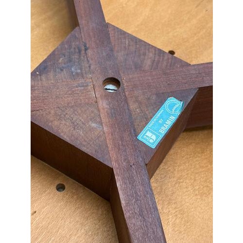 Teak and Black Leather Dining Chairs H. W. Klein for Bramin, Denmark, 1960s, Set of 4 For Sale - Image 13 of 16