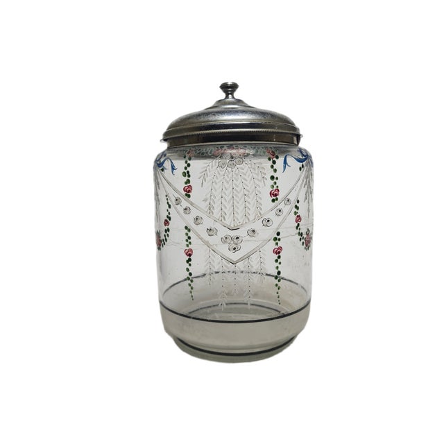 Danish Art Nouveau Biscuit Box, 1890s For Sale - Image 8 of 8