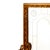 Pair of engraved mirrors, gilded hand carved wood with swans and candleholder. The swans are associated to Josephine, wife...