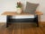 Wood Antique Fir Bench, 1890s For Sale - Image 7 of 12