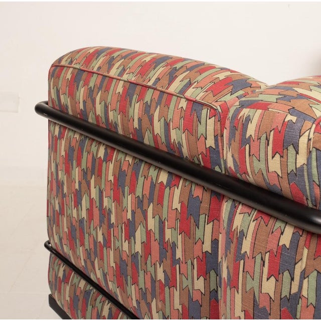 LC2 Sofa by Le Corbusier, Pierre Jeanneret and Charlotte Perriand for Cassina, 1980s For Sale - Image 14 of 18