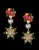 Mughal Magnificenct Traditional Rose Cut Diamond & Navratan 18 Kt YG Bridal Set For Sale In New York - Image 6 of 18