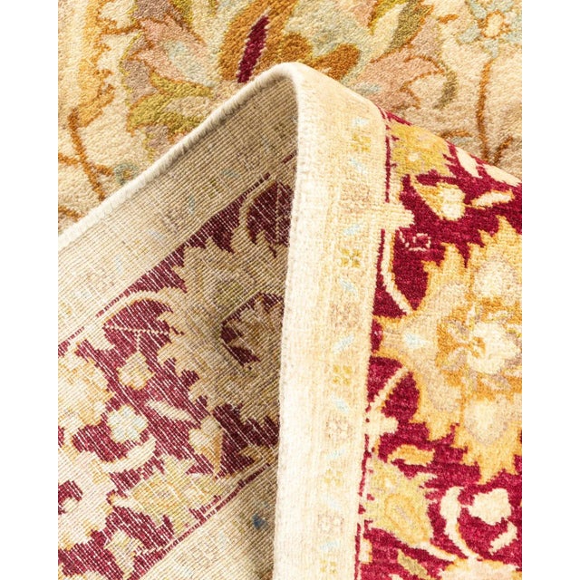 Mogul, One-of-a-Kind Hand-Knotted Area Rug in Ivory, 3' 2" x 5' 2" For Sale In New York - Image 6 of 8