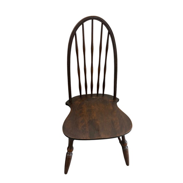 Mid 19th Century Mid 19th Century Windsor Side Chairs - a Pair For Sale - Image 5 of 12