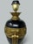 Ceramic Antique Vintage Pair Cobalt Blue Gold Bronzed Porcelain Electric Table Lamps For Sale - Image 7 of 8