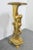 Mid 20th Century Hollywood Regency Gold Gilt Figural Pedestal For Sale - Image 5 of 7