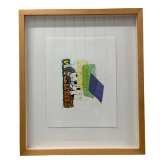 Dianna Cohen Plastic Bag Collage For Sale