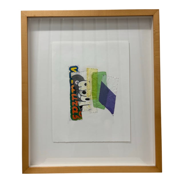 Dianna Cohen Plastic Bag Collage For Sale