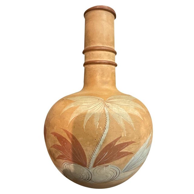 Japanese Ceramic Vase by Creil for Creil For Sale - Image 9 of 9