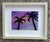 Contemporary Fiber Art Palm Trees Skyscape Set With Haiku by Paula Darnell For Sale In Las Vegas - Image 6 of 8