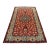 Kashan Rug 7’1” X 10’10” Red Wool Vintage Traditional Hand-Knotted Carpet For Sale