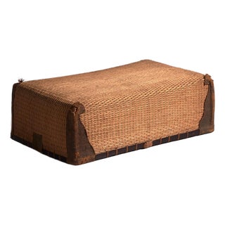 Vintage Kōri Trunk in Willow Wicker, Japan, 1920 For Sale