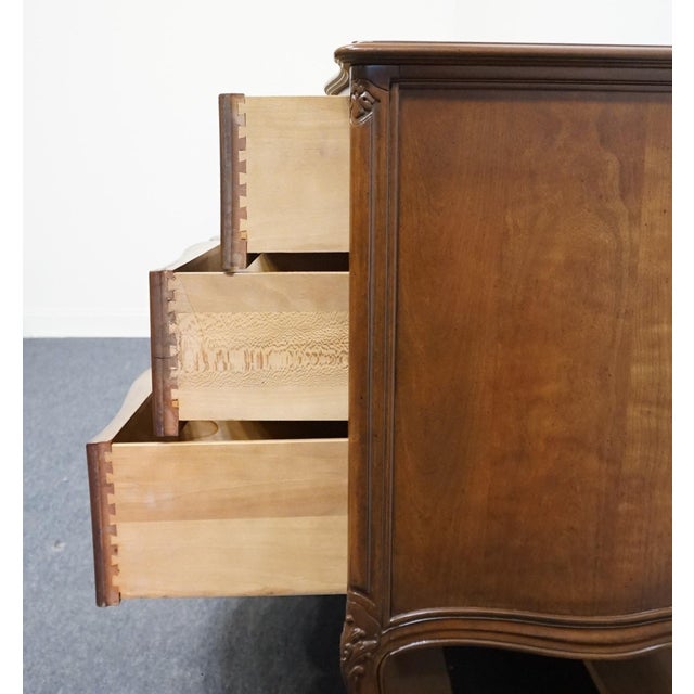 Henredon Furniture Custom Folio Two French Provincial 65" Triple Dresser 3-3400 For Sale - Image 11 of 15