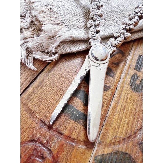 Antique Tiffany & Co Silver Plated Grape Shears For Sale In New York - Image 6 of 8