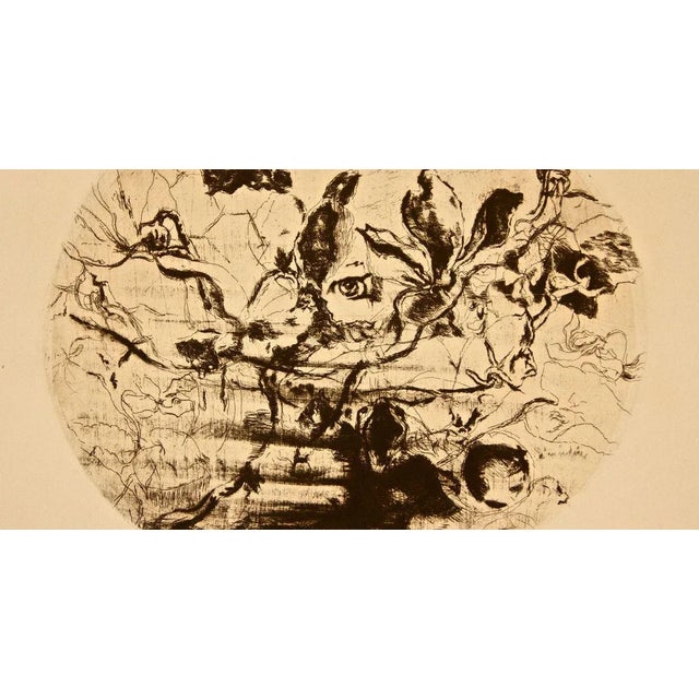 The Pitfall - Original Etching by Walter PIacesi - 1965 1965 For Sale - Image 4 of 5