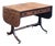 Regency Sofa Table in Cuban Mahogany with Inlay For Sale